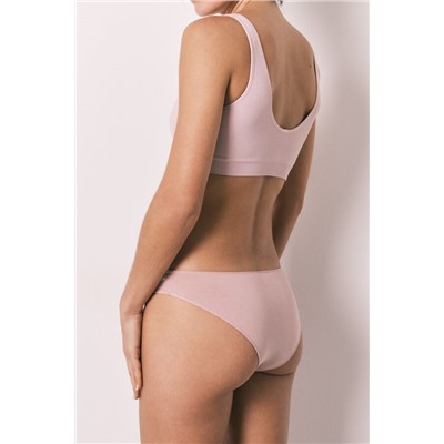 Pack 7 bragas brasileñas algodón encaje y lazo