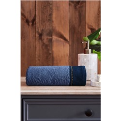 Özdilek Oregon Maskülen Nakışlı Denim El ve Yüz Havlusu 50x90 cm