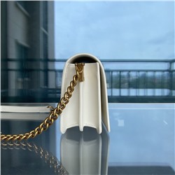 сумка PINKO, классическая сумка через плечо через плечо с двойной птицей и ромбом, регулируемая цепочка, размер: 19*14*5