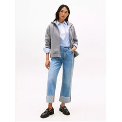 High-Rise Relaxed Straight Jean