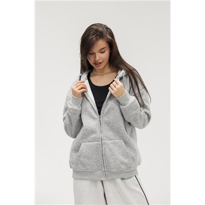 Худи на молнии с капюшоном