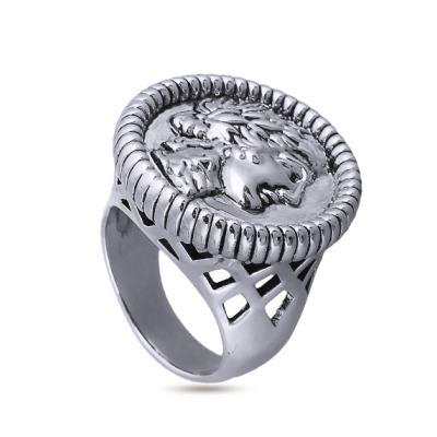 Кольцо Афродита (покрытие палладий с патиной), Есть комплект