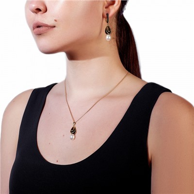 Серьги серебро 52847Y1B