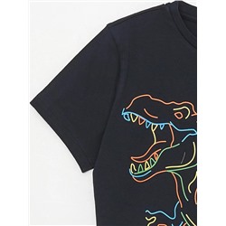 LC Waikiki Bisiklet Yaka Baskılı Kısa Kollu Erkek Çocuk Şortlu Pijama Takımı, LCW ECO                                            
                                            Bisiklet Yaka Baskılı Kısa Kollu Erkek Çocuk Şortlu Pijama Takımı