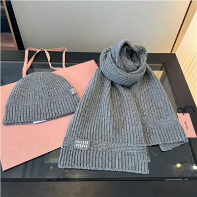 Теплый кашемировый набор унисекс МИУ МИ*У