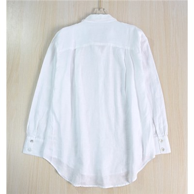 Женская льняная рубашка