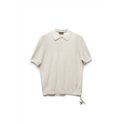 Фактурное мужское поло из смесового льна в стиле old money  (4 цвета)