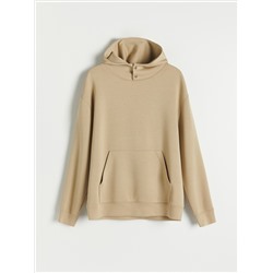 Hoodie mit großer Kapuze