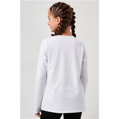 Лира блузка длинный рукав детская