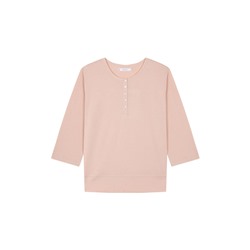 Camiseta manga ¾ 100% algodón naranja