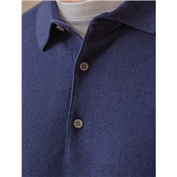 Джемпер-поло из хлопка с нейлоном