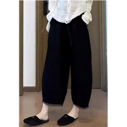 Летние легкие быстросохнущие эластичные брюки с высокой талией