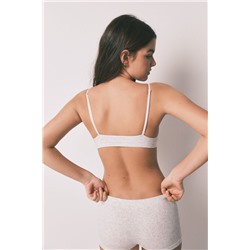 Sujetador triangular Seamless gris