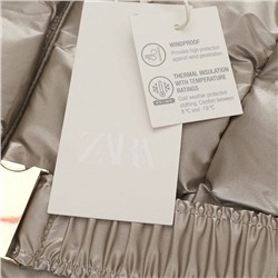 Женская приталенная теплая куртка Zar*a Экспорт