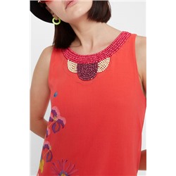 Vestido étnico flores