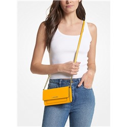 MICHAEL MICHAEL KORS Jet Set Medium Saffiano Leather 2-in-1 Convertible Crossbody Bag