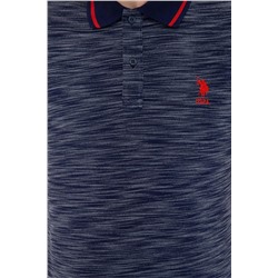 Erkek Lacivert Polo Yaka Tişört