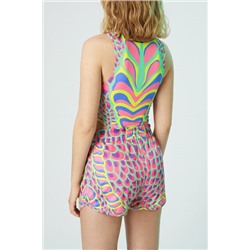 Pantalón corto serpiente