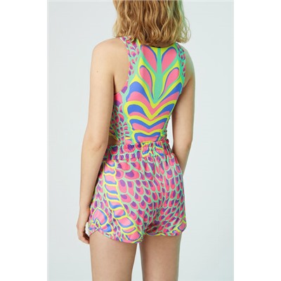 Pantalón corto serpiente