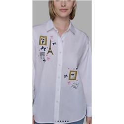 Хлопковая рубашка КАР*Л 😎