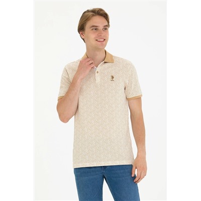 Erkek Camel Polo Yaka Tişört