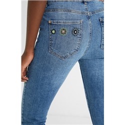 Pantalón vaquero skinny tobillero