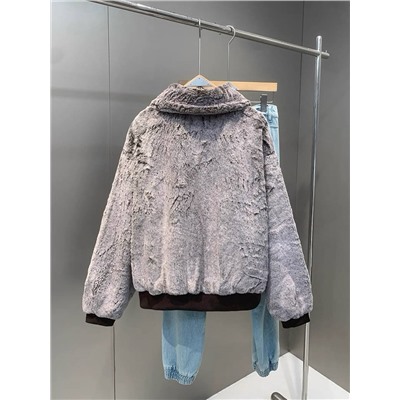 Мужская меховая куртка   Pul*l & Bea*r