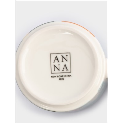 Кружка, 350 мл, 4 шт, фарфор N, Животные украшают елку, Band