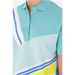 Kadın Mint Polo Yaka Tişört