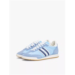 Retro Mixed-Media Runner Sneaker