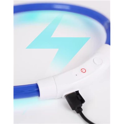 Светящийся ошейник для собак