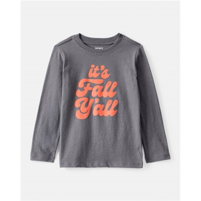 Carter's    Toddler Boy Dumptruck Long-Sleeve Graphic Tee - Blue
