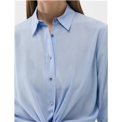 Açık Mavi Regular Fit Uzun Kollu Gömlek