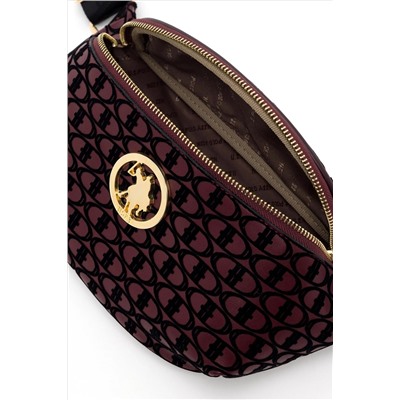 Kadın Bordo Bel Çantası