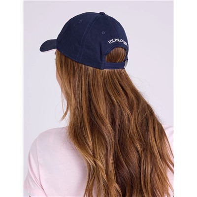 WOMENS TWILL CENTER LOGO HAT