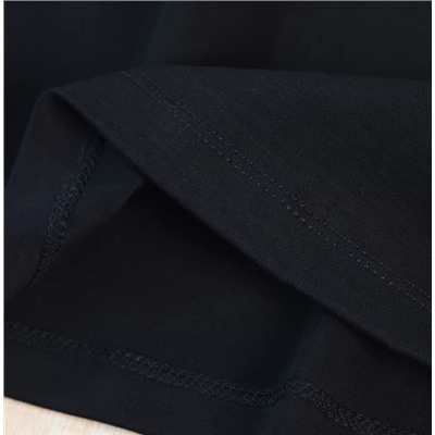 Хлопковая базовая футболка, модель унисекс АМ*И