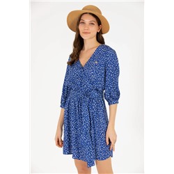 Kadın Saks Dokuma Elbise