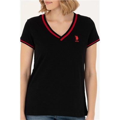 Kadın Siyah Tişört