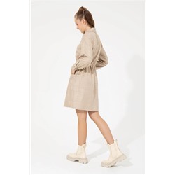 Kadın Camel Dokuma Elbise