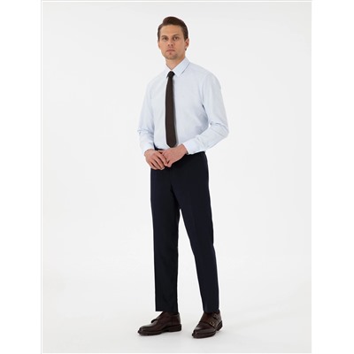Lacivert Slim Fit Kumaş Pantolon
