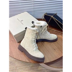 Женские ботинки Marti*n на толстой подошве и шнуровке  Brunell*o Cuccinell*i