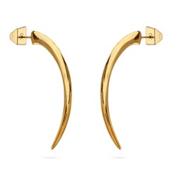 Серьги Коготь (покрытие золото), Есть комплект