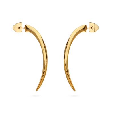 Серьги Коготь (покрытие золото), Есть комплект