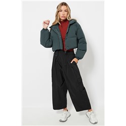 Anorak con capucha - Verde