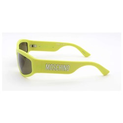 Moschino  Men's Yellow Rectangular Sunglasses