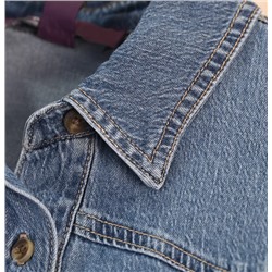 Женская джинсовая рубашка