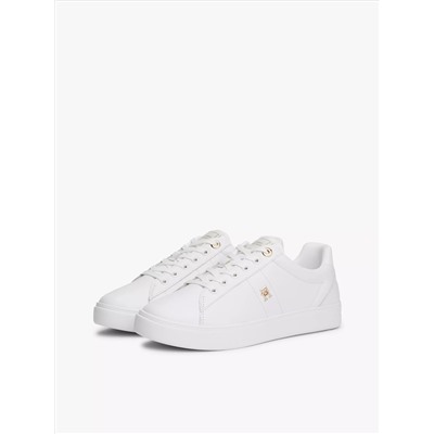 Leather Court Sneaker   Women