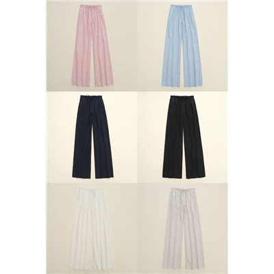 Женские лёгкие штаны из смесового льна (6 цветов) БЕРШК*А