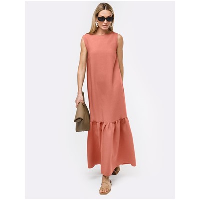 Платье из плотного лиоцелла