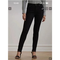 Джинсы-карандаш из хлопка с эластичным кроем РАЛЬ*Ф Л